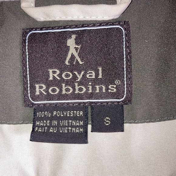 Royal Robbins Light Khaki Women’s Jacket Hiking Trail Full Zip Lightweight Small - Picture 3 of 12